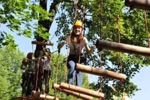 веревочный курс в Москве и Подмосковье