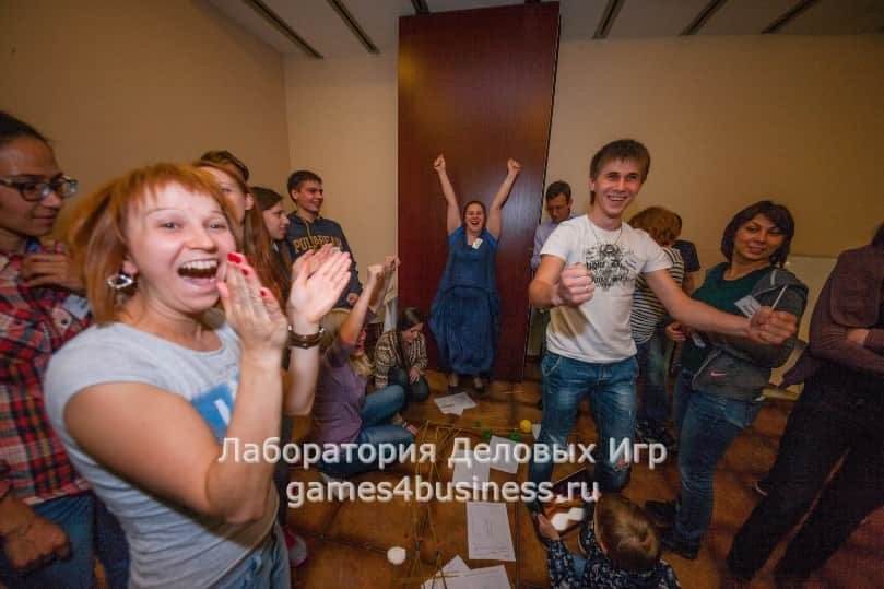 Командообразующая игра "Железная дорога"