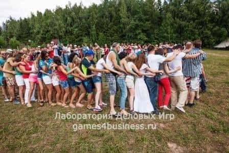 командообразующее упражнение