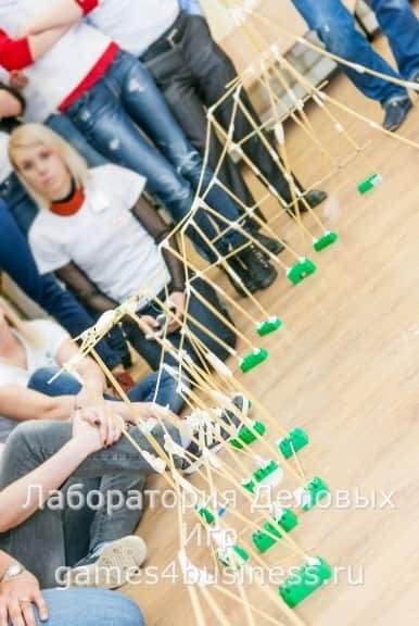 Командообразующая игра "Железная дорога"