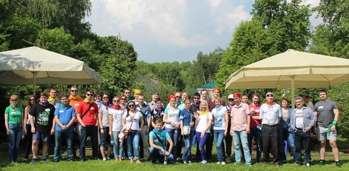 Мы провели еще один квест в Кусково участники квеста в Кусково