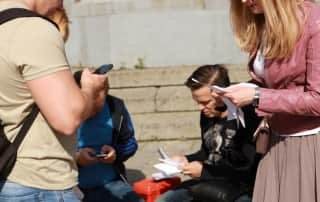 открыт бокс с заданиями