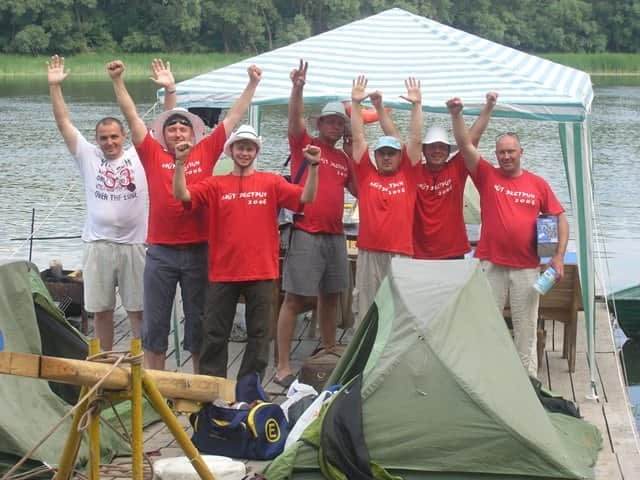 Организационная сессия на плоту