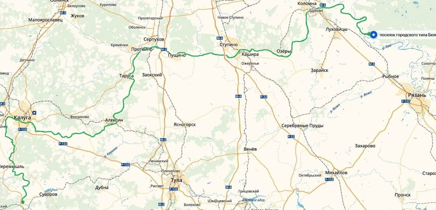 сплав на плотах по Оке