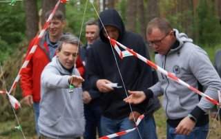 тимбилдинг веревочный курс