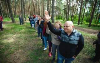 тимбилдинг веревочный курс