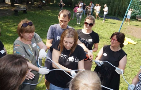 веревочный тимбилдинг в Москве